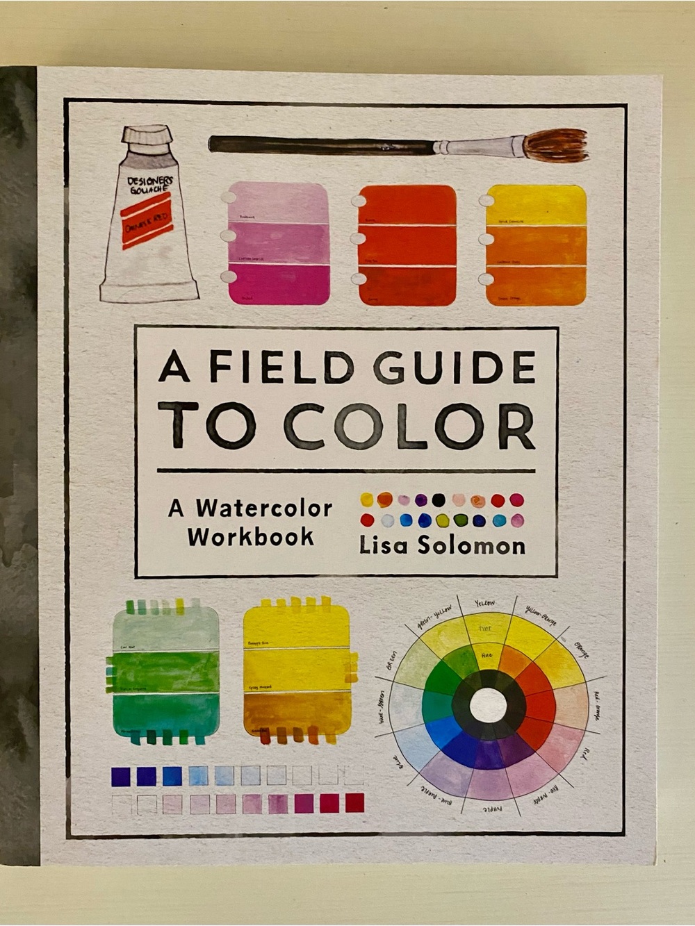 A Field Guide to Color - Watercolor Workbook (White) by